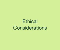 Ethical Considerations