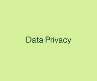 Data Privacy