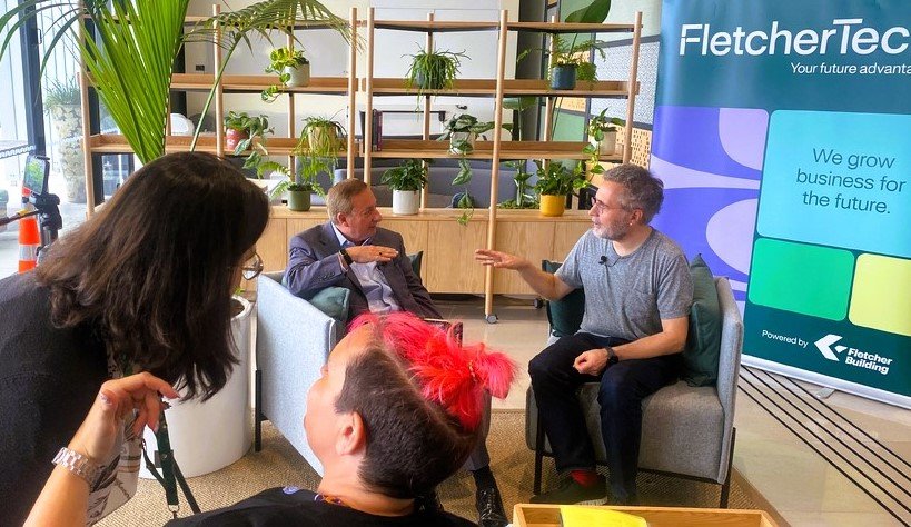 Google Fellow at Fletcher Building filming